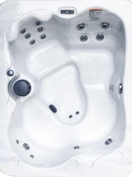 Rippling Waters - Salt Water Hot Tub. Sold by Lake Geneva Pool and Spa